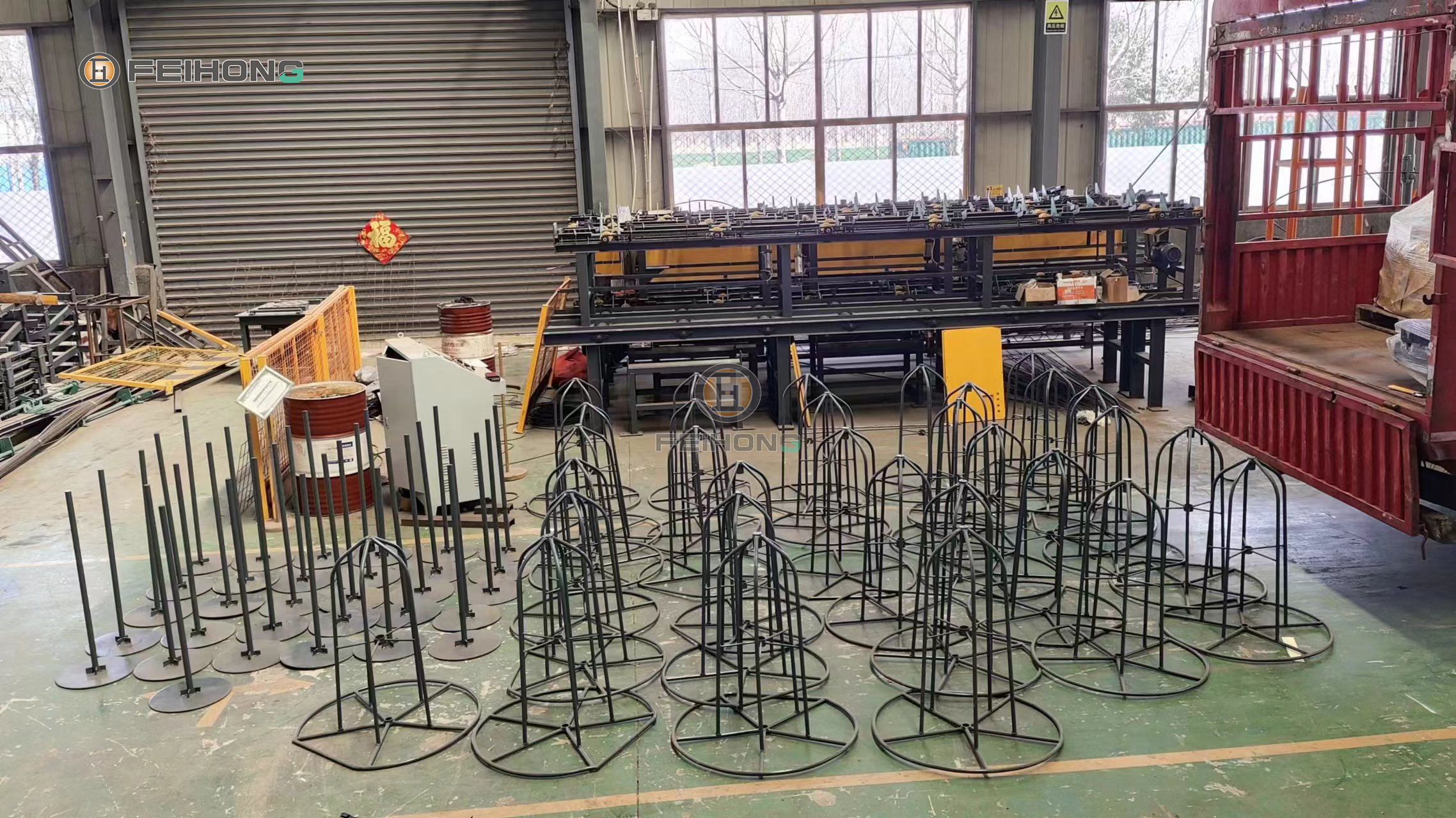 喜訊!熱烈慶祝飛宏5套數(shù)控鋼筋加工設(shè)備裝車完畢順利發(fā)出 喜訊!熱烈慶祝飛宏5套數(shù)控鋼筋加工設(shè)備裝車完畢順利發(fā)出